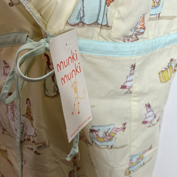 Y2K Bride Wedding Print Babydoll Nightgown Womens L Bridal Shower Gift Pajamas - Picture 6 of 9